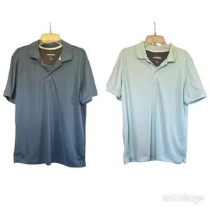 Tahari Techwear Men's Performance Polo Short Sleeve Tops